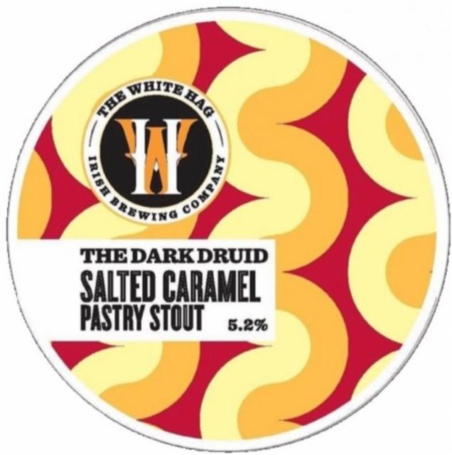 The Dark Druid - Salted Caramel Pastry Stout 5.5%, The White Hag Brewing Company, Ireland