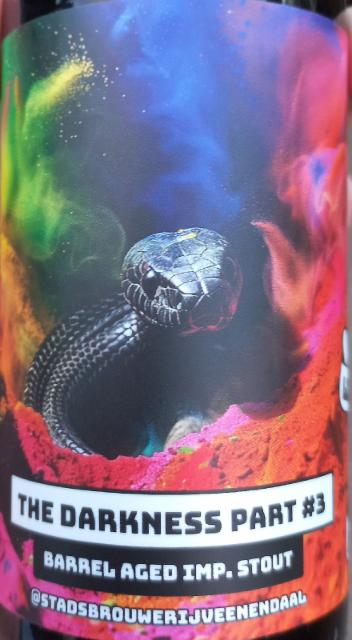 The Darkness Part #3 11.5%, Stadsbrouwerij Veenendaal, Netherlands