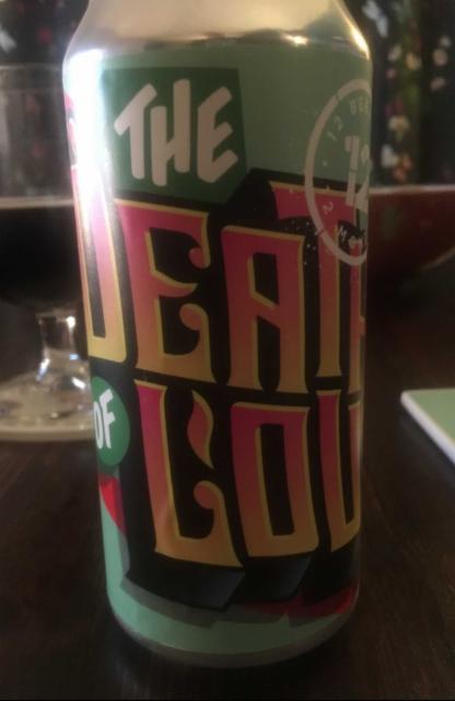 The Death Of Love 4.8%, Black Storm Brewery, England