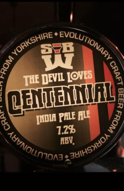The Devil Loves Centennial 7.2%, Summer Wine Brewery, England