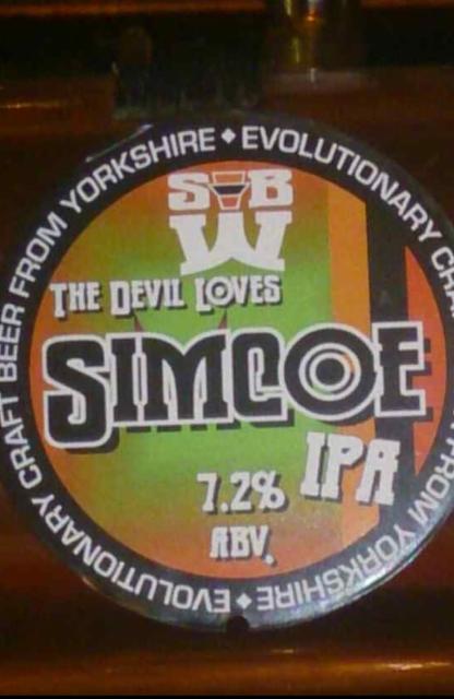 The Devil Loves Simcoe 7.2%, Summer Wine Brewery, England
