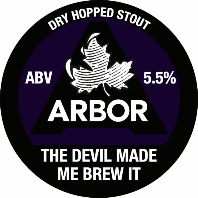 The Devil Made Me Brew It 5.5%, Arbor Ales, England