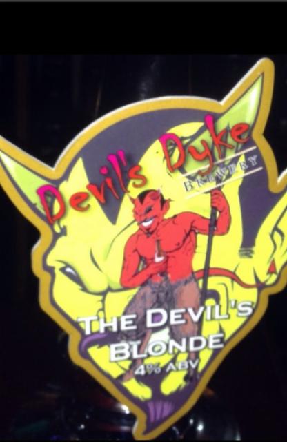 The Devil's Blonde 4.0%, Devils Dyke Fine Ales, England