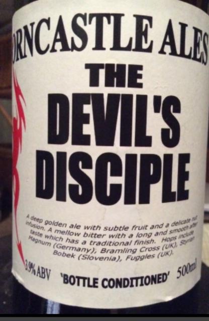 The Devil's Disciple 3.9%, Horncastle Ales, England
