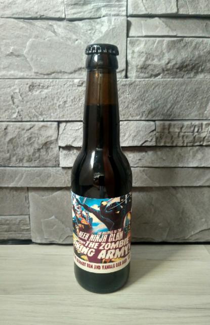 The Disciples Of The Beer Ninja Clan Versus The Zombie Viking Army 16.0%, Cervezas Yria, Spain