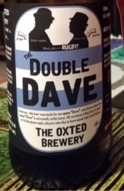 The Double Dave 4.4%, The Oxted Brewer, England