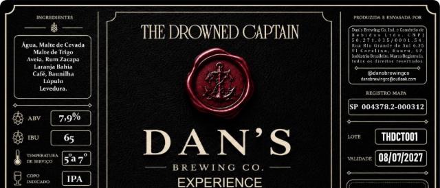 The Drowned Captain 7.9%, Dan's Brewing Co, Brazil