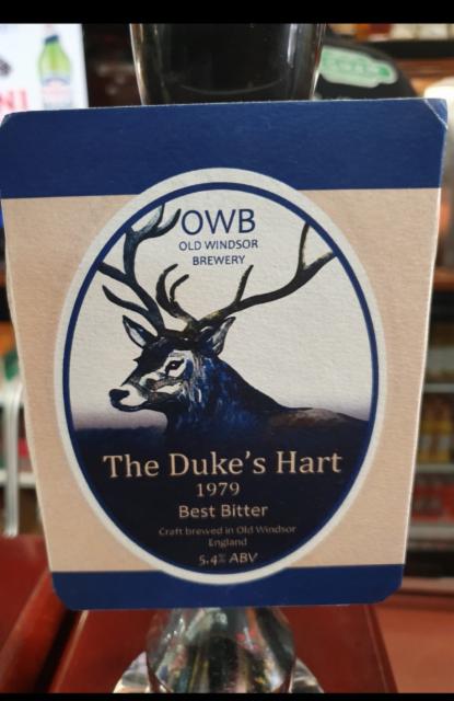 The Duke's Hart 5.4%, Old Windsor Brewery, England