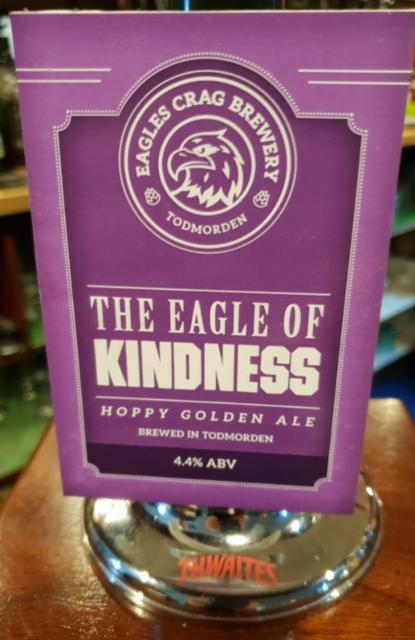 The Eagle Of Kindness 4.4%, Eagles Crag Brewery, England