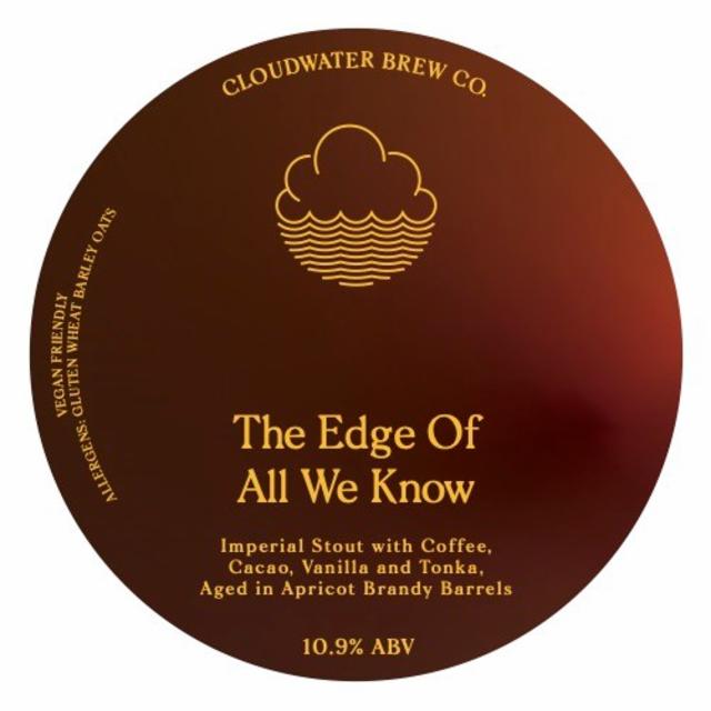The Edge Of All We Know 10.9%, Cloudwater Brew Co., England