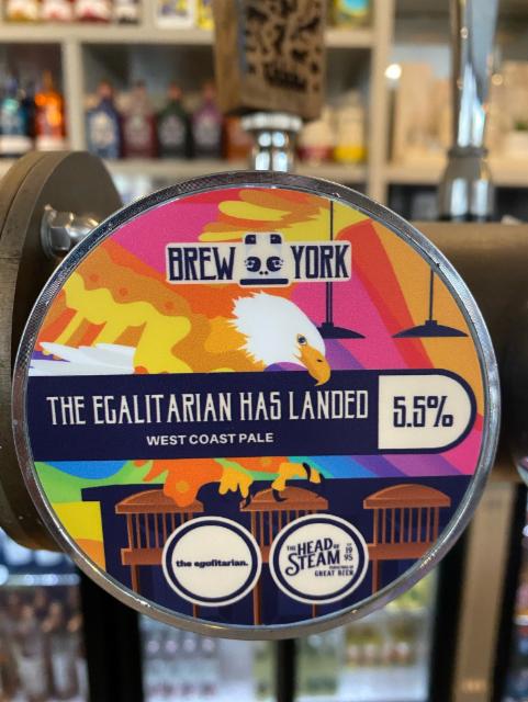 The Egalitarian Had Landed 5.5%, Brew York, England