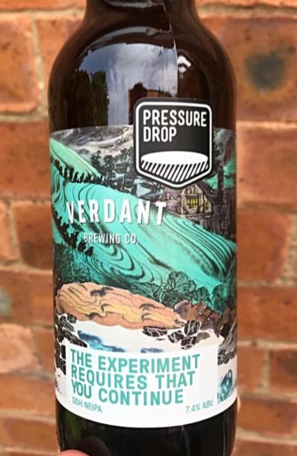 The Experiment Requires That You Continue 7.4%, Pressure Drop Brewing (UK), England