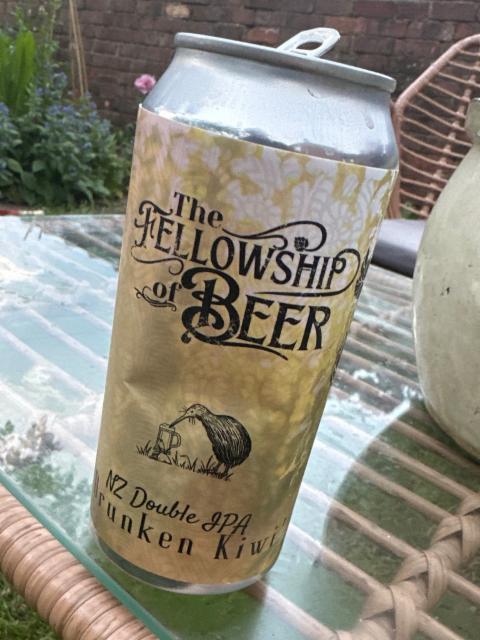 The Fellowship of Beer: Drunken Kiwi 8.4%, The Steam Machine Brewing Co., England