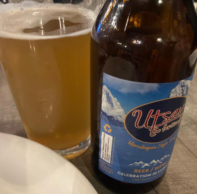 The Festivals Himalayan Style Lager 5.0%, Utsav Beer and Co. Toronto, Canada, Canada
