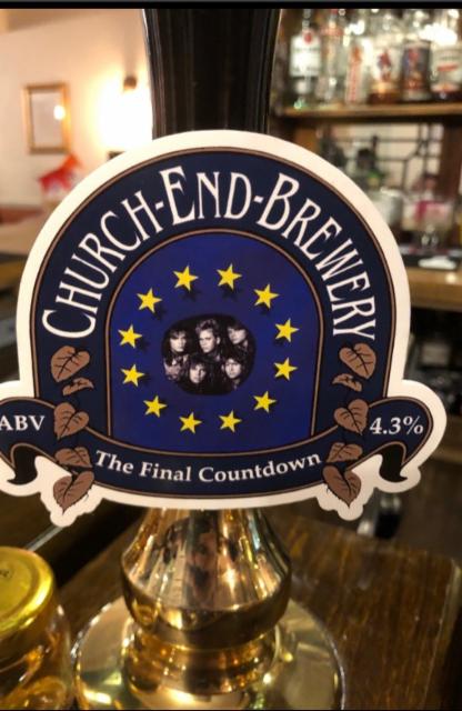 The Final Countdown 4.3%, Church End Brewery, England