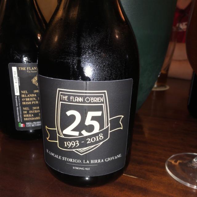 The Flan O'Brien 1993-2018 7.5%, The Flann O'Brien, Italy