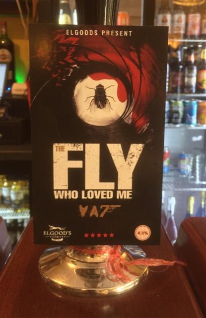 The Fly Who Loved Me 4.8%, Elgood's Brewery, England