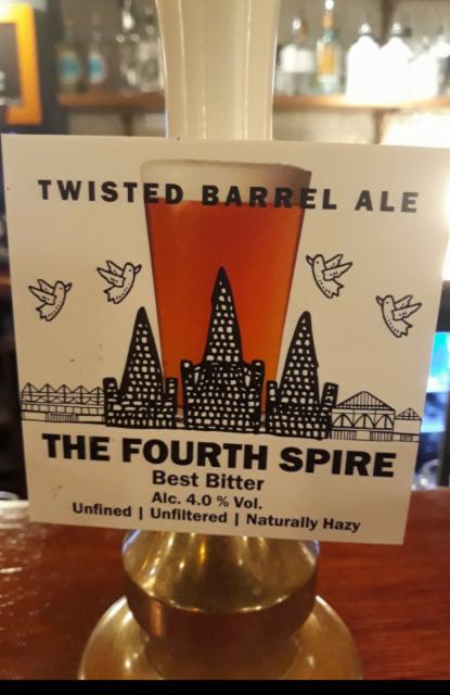 The Fourth Spire 4.0%, Twisted Barrel Ale Limited, England