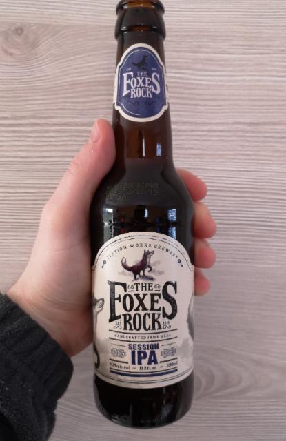 The Foxes Rock Session IPA 4.1%, Station Works Brewery, Northern Ireland