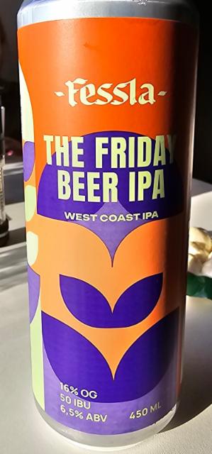 the friday beer ipa 6.5%, Fessla Brewery, Kazakhstan