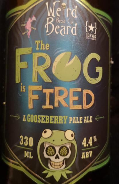 The Frog is Fired 4.4%, Weird Beard Brew Co., England