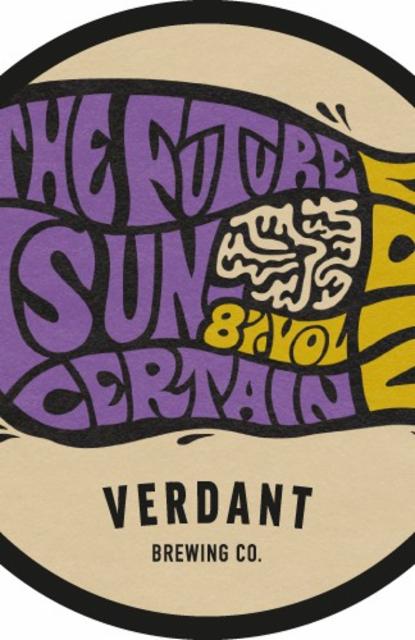 The Future Is Uncertain 8.0%, Verdant Brewing Co., England
