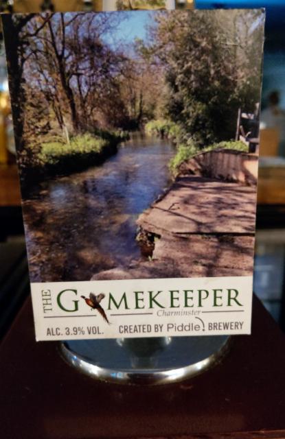 The Gamekeeper 3.9%, Piddle Brewery, England