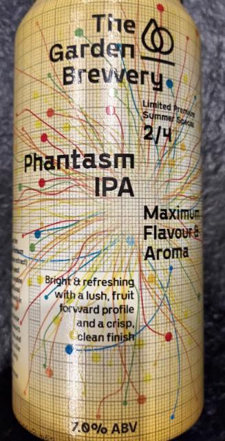 Phantasm IPA 7.0%, The Garden Brewery, Croatia
