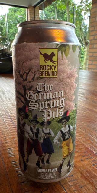 THE GERMAN SPRING PILS 4.9%, Rocky Brewing, Brazil