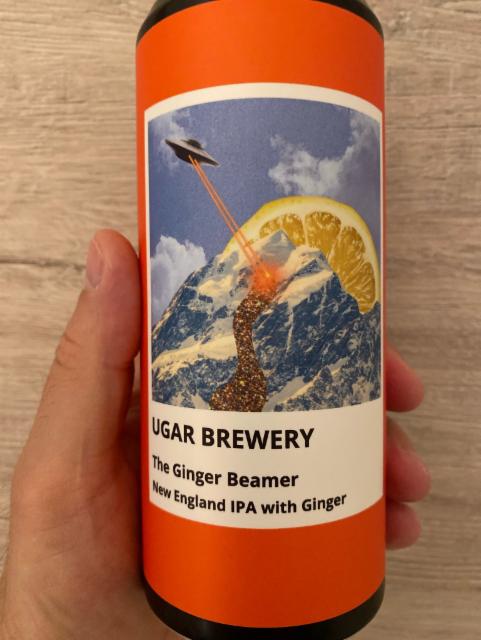 The ginger beamer 6.0%, UGAR Brewery, Hungary