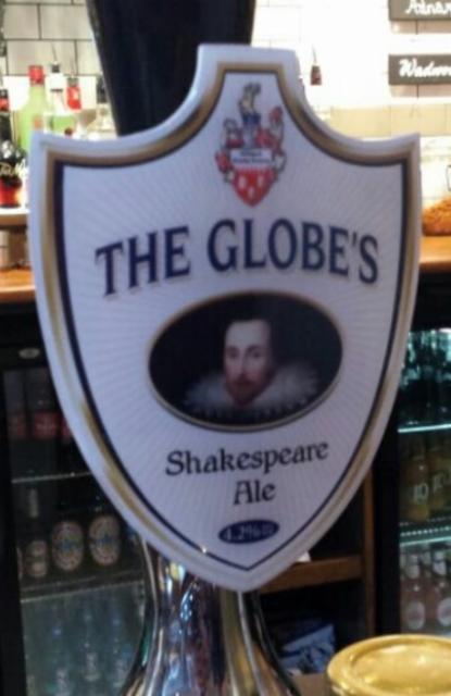 The Globe's Shakespeare Ale 4.2%, Elephant School, England