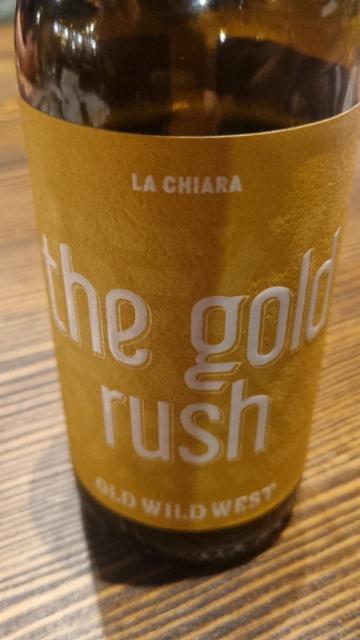 the gold rush old wild 4.9%, Birrificio Cittavecchia, Italy