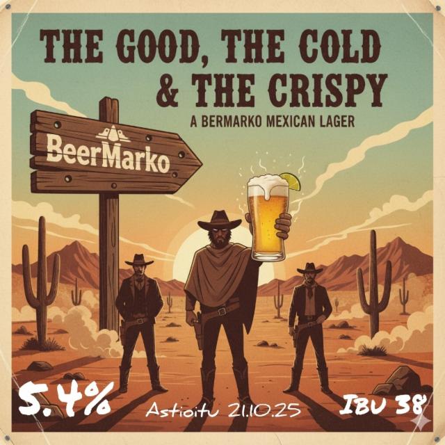 The Good, The Cold & The Crispy 5.4%, beerMarko, Finland