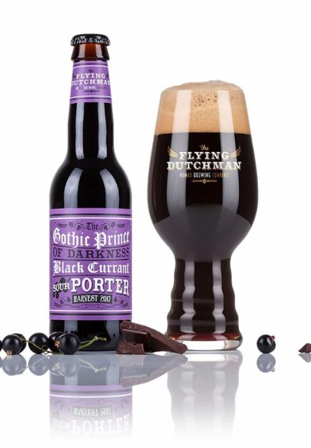 The Gothic Prince of Darkness Black Currant Sour Porter 6.0%, The Flying Dutchman Nomad Brewing Company, Finland