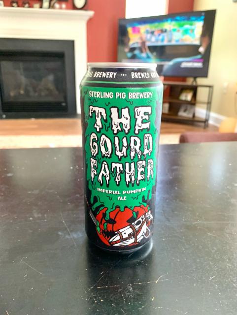 The Gourd Father 7.7%, Sterling Pig Brewery, United States