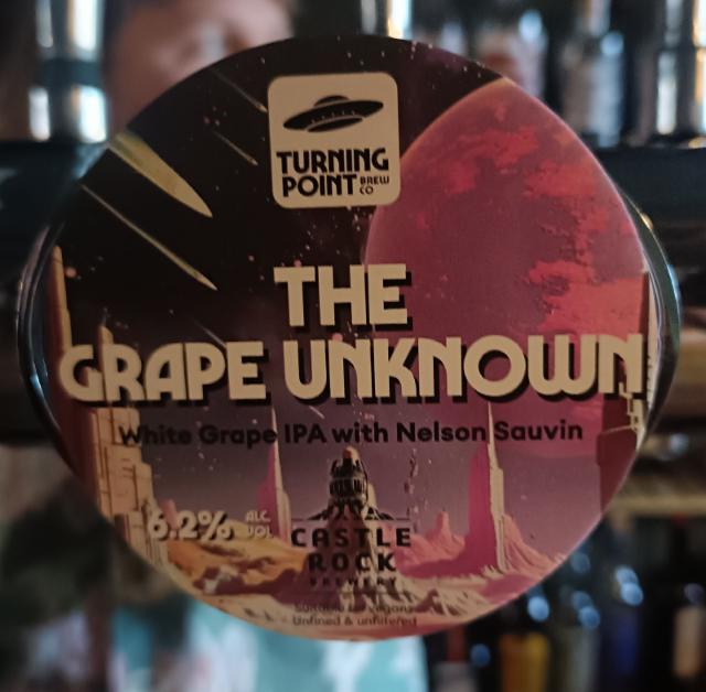 the grape unknown ipa 6.2%, Turning Point Brew Co., England