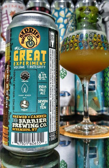 The Great Experiment Volume 7: Integrity 8.1%, Barrier Brewing Company, United States