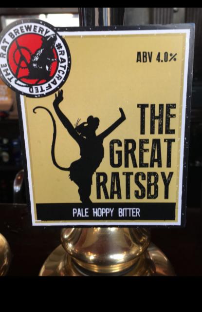 The Great Ratsby 4.0%, The Rat Brewery, England