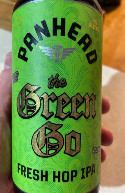 The Green Go 7.0%, Panhead Custom Ales (Lion Breweries), New Zealand