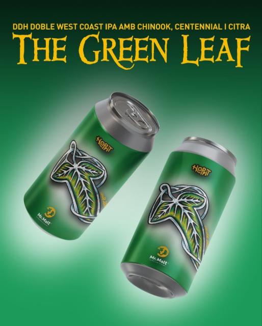 The Green Leaf 7.5%, Cerveses Hoppit, Spain