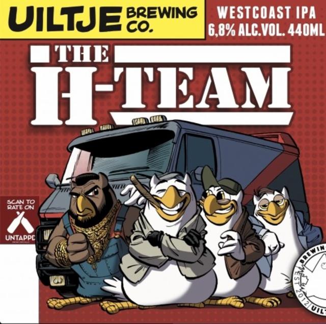 The H-Team 6.8%, Uiltje Brewing Co, Netherlands