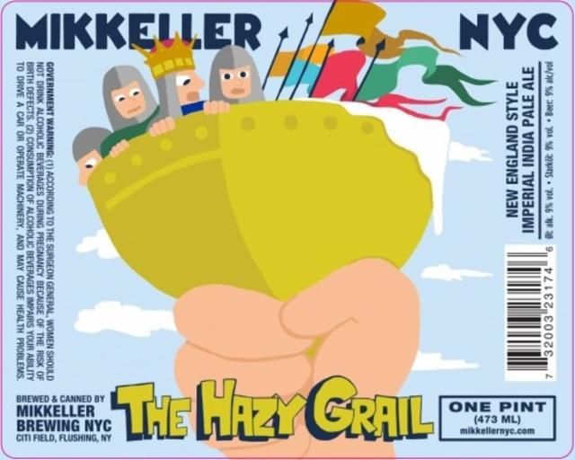 The Hazy Grail 9.0%, Mikkeller Brewing NYC, United States