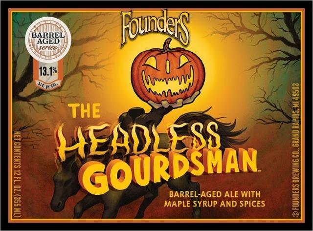 The Headless Gourdsman 13.1%, Founders Brewing Company, United States