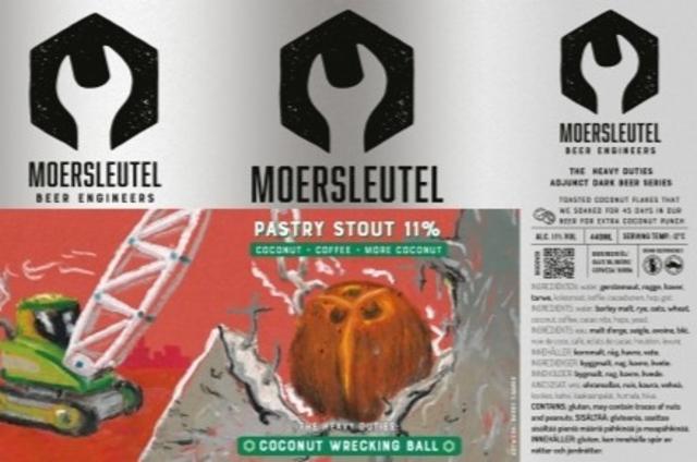 The Heavy Duties: Coconut Wrecking Ball 11.0%, Brouwerij De Moersleutel, Netherlands