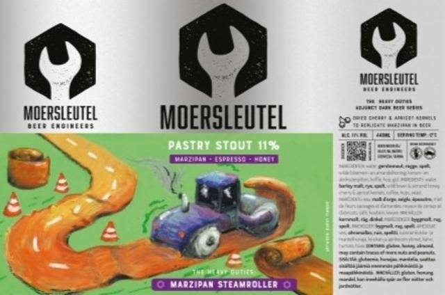 The Heavy Duties: Marzipan Steamroller 11.0%, Brouwerij De Moersleutel, Netherlands