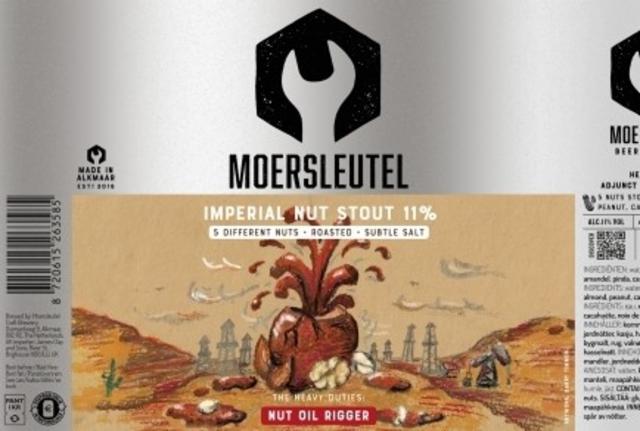 The Heavy Duties: Nut Oil Rigger 11.0%, Brouwerij De Moersleutel, Netherlands