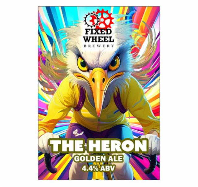 the heron 4.4%, Fixed Wheel Brewery, United Kingdom