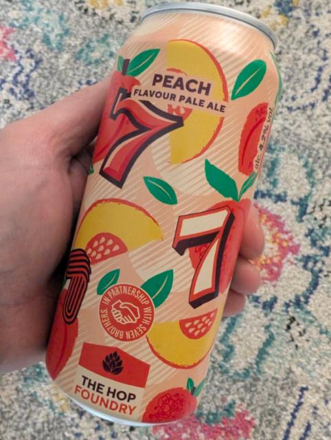 The Hop Foundary - Peach Pale Ale 4.2%, Seven Bro7hers Brewing Co., England