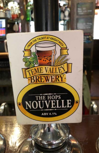 The Hops Nouvelle 4.1%, Teme Valley Brewery, England