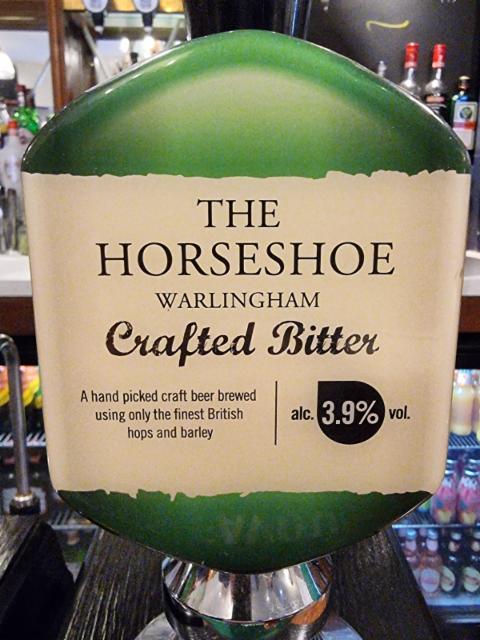 The Horseshoe Warlingham Crafted Bitter 3.9%, Greene King, England